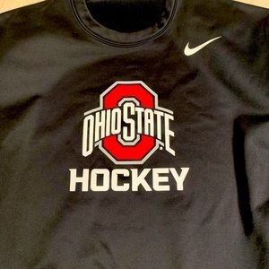 Ohio state hockey sweatshirt Nike team wear